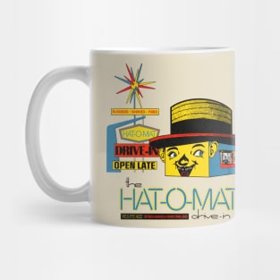 VINTAGE The Hat--O-Mat Drive In Fast Food Nostalgia Mug